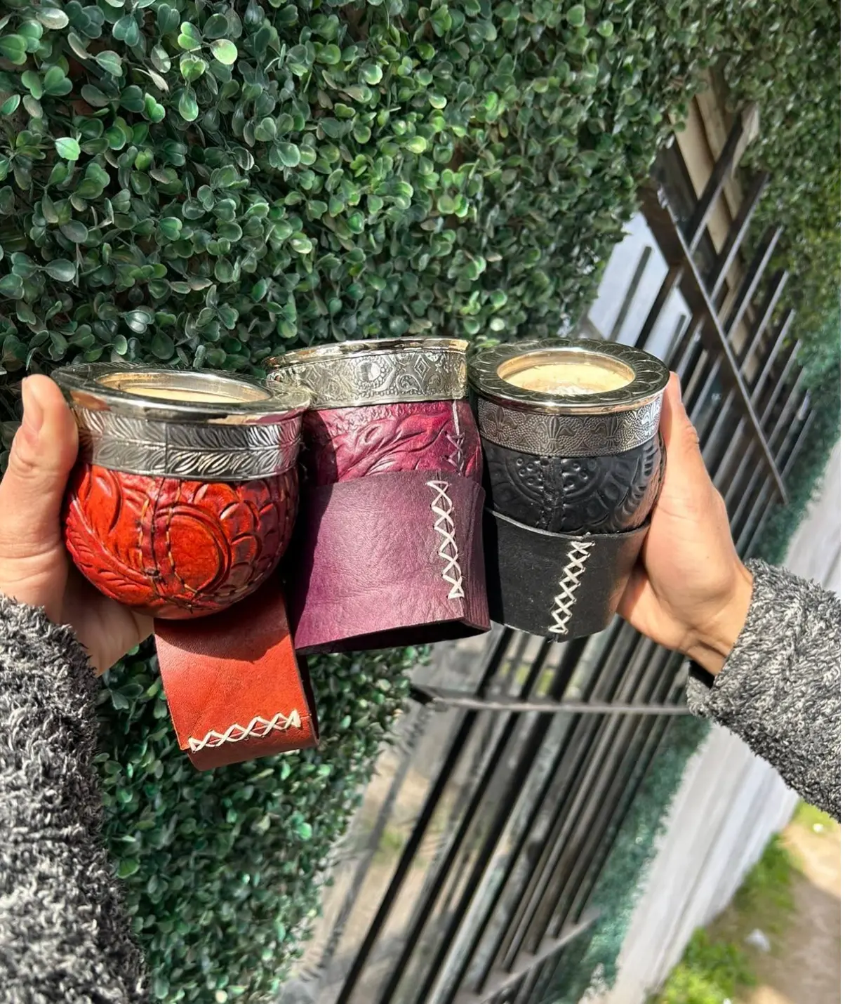 Imperial criollo repujado, virola de alpaca $25.000